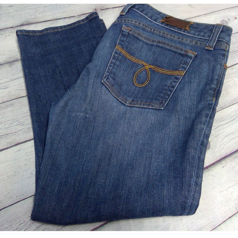 Lucky Brand Jeans | Dark Wash Lola Ankle Crop Size 14/32
